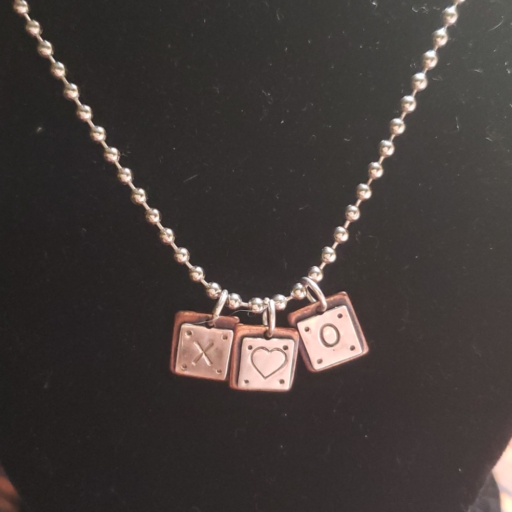 Farfetched Mixed Metal Charm Necklace